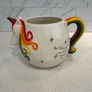 Unicorn Rainbow Mug - Don’t Let Anyone Ever Dull Your Sparkle